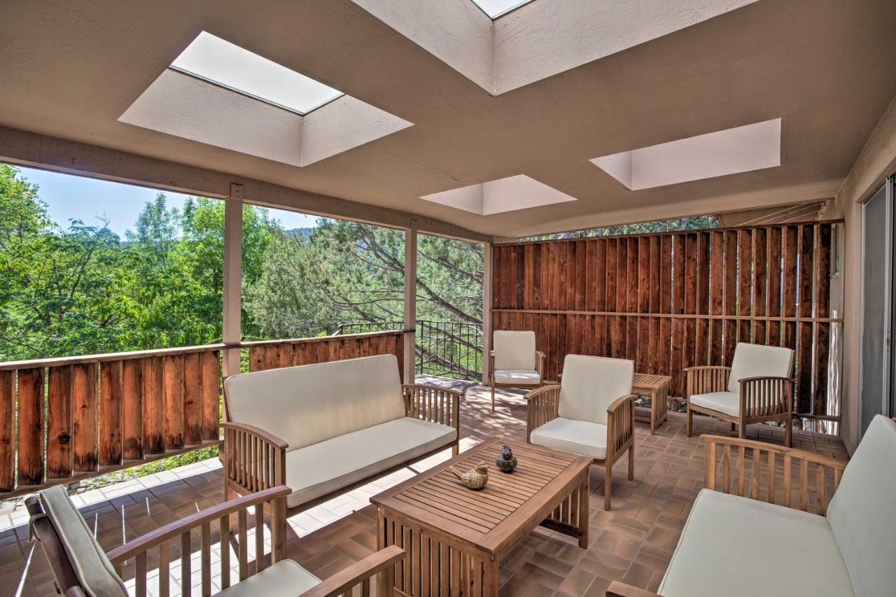Sedona Hideaway With Swim Spa And Private Tavern! Exterior foto